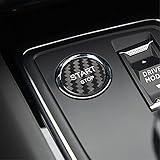 Einfach zu Befestigen: Diese auto motor start stop taste trim hat selbstklebende design, kein Schaden für Ihr Auto, einfach am Auto anzubringen und löst sich nicht ab. Die Oberfläche muss vor dem Kleben sauber und trocken sein.