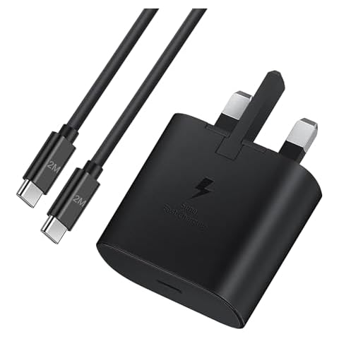 Samsung 25W Super Fast Charger with 2M Cable Cover