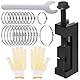 Keadic 23Pcs CV Achse Boot Clamp Tool Kit Enthält Eine Ohrschlauchsklammel, CV Achse Boot Clamp Zangen Werkzeuge, Verstellbare Edelstahl Antriebswelle Auto Banding Werkzeug für Stiefel
