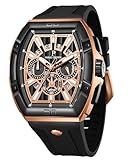 【MOUVEMENT MIYOTA JS25】 La montre de luxe pour hommes PARAS CROWN est équipée du mouvement à quartz japonais Miyota JS25, réputé pour sa précision et sa fiabilité. Que vous optiez pour une tenue formelle ou un style décontracté, cette montre s'accordera parfaitement à votre look.