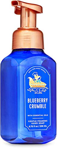 White Barn Candle Company Bath and Body Works Blueberry Crumble Gentle Foaming Hand Soap 8.75 Ounce