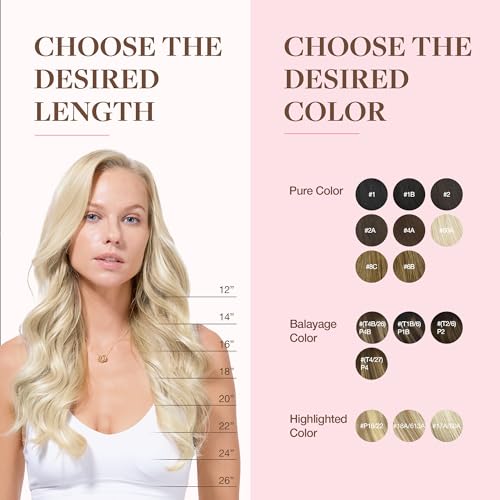 Image of GOO GOO Clip in Hair Extensions Real Human Hair, Remy Human Hair Extensions Clip ins for Women, Natural Human Hair, 20inch 150g 9Pcs, 17A /60A Ash Blonde Highlighted Platinum Blonde