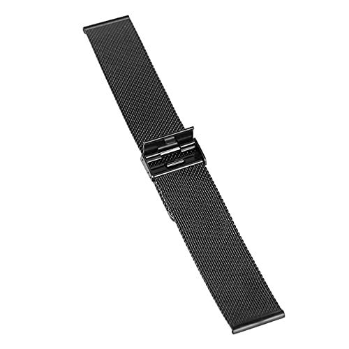 Correa de reloj 22 mm de acero inoxidable para sustitución de pulsera con hebilla 2