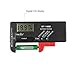 Produktbild Kleine Batterietester - Universal Digital Battery Volt Checker-Halterwerkzeug für AA AAA CD 9 V 1,5 V-Knopfzellen Kleine Batterien, Batterietester Checker - Batterietester-Monitor Spannungsmessgerät
