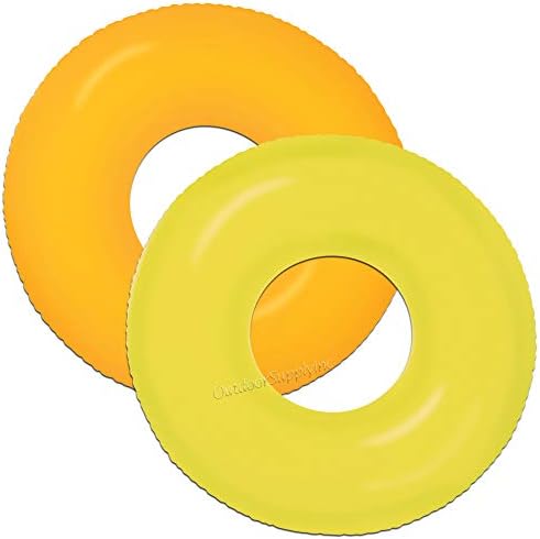 Intex Frost Tube Inflatable Sturdy Swim Pool, 36" (Color May Vary),(2-Pack Assorted )
