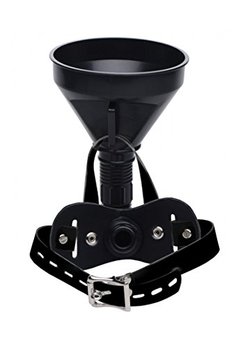 Master Series Extreme Funnel Gag, Black #TOP2