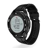 FCXJTU Professional Soccer Referee Watch with Tournament Mode Game Timer, 100-Lap Silent Stopwatch, 3-Line Backlit Display, On/Off Switch, Countdown/Alarm/Calendar for Football Officials, Coaches
