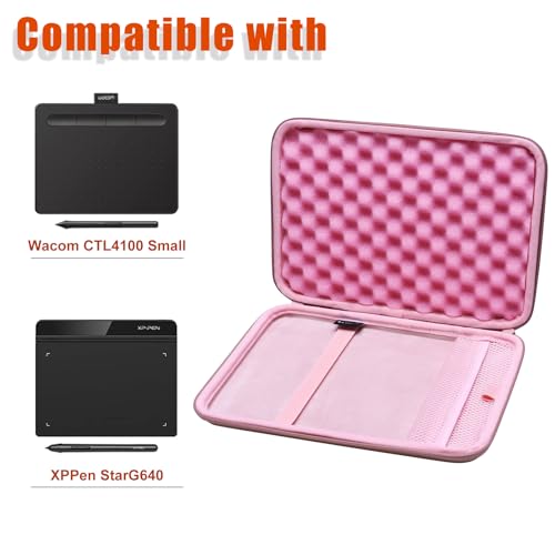 Étui pour XPPen StarG640 LTGEM, protection rigide tablette dessin - 3