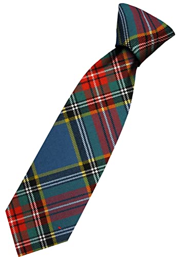 Cravate en laine MacBeth Ancient tissée en Écosse pour homme