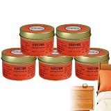 Survival Kerzen Set - Duftlose Notfallkerzen 5er Pack, Brenndauer 20-30 Stunden, vielseitige Lichtversorgung für die Vorbereitung von Stürmen, Unterstand, ,