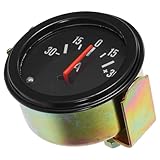 Hohopeti Automotive Ammeter Dc Amp Meter 12V-24V 30A Pointer Gauge for Cars Trucks and Farm Vehicles Metal Body Battery Current Display