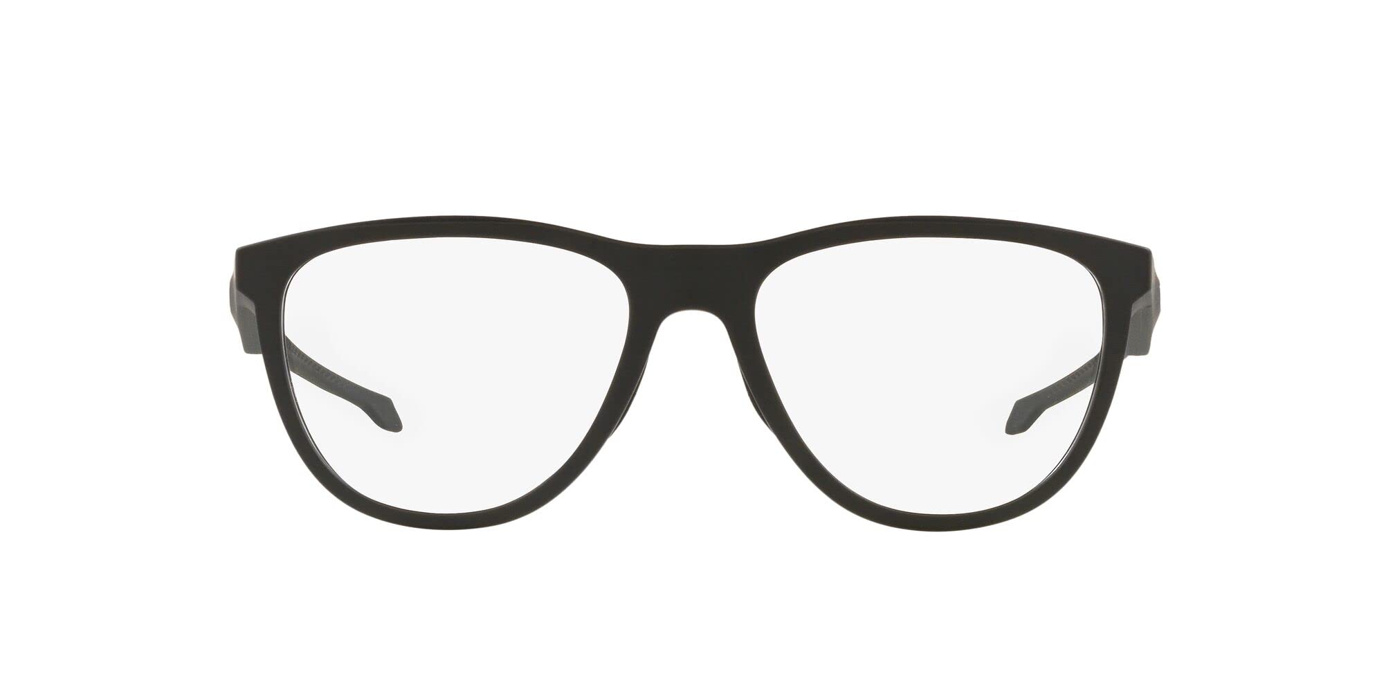 Men's Ox8056 Admission Pilot Prescription Eyewear Frames, Satin Black/Demo Lens