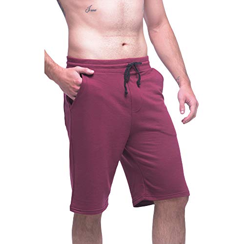 Kit com 3 Bermudas de Moletom Dooker Basic, M, Cinza