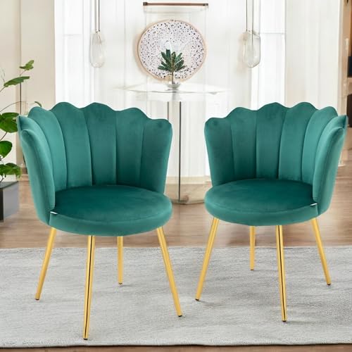 CHAIR DECOR Velvet Dining Chair Set of 2 Pack of 2 - Image 2