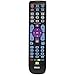RCA RCRN05BHE 5 Device Backlit Universal Remote With Streaming, Black