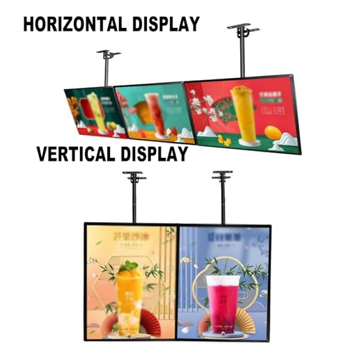 Tableros de menú digitales LED de 80cm para hostelería y restaurantes 5