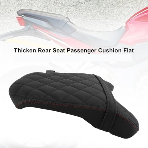 Asiento trasero de pasajero para rutas en moto CB650R y CBR650R sillín negro de viaje 2