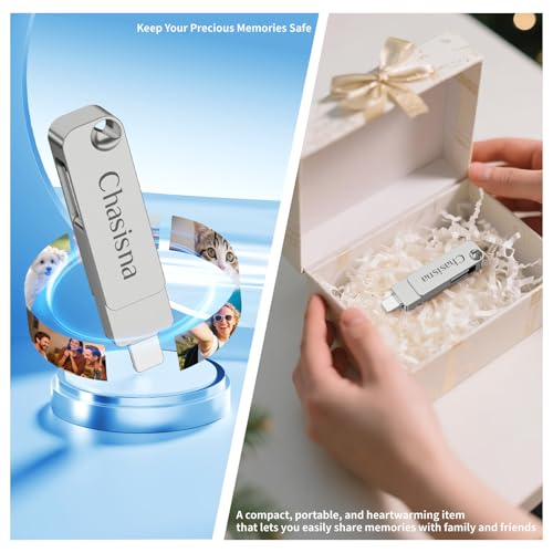 Clé USB iPhone 128 Go 3-en-1 avec connecteur Type C et iOS pour PC et Android