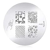  Plaque KONAD M65 Stamping French Manucure Ongles Nail Art