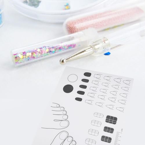 Acrylic Nail Training Mat Silicone Pad 28x21cm miniatura 4