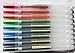 MUJI Gel Ink Ballpoint Pens 0.38mm 9-colors Pack