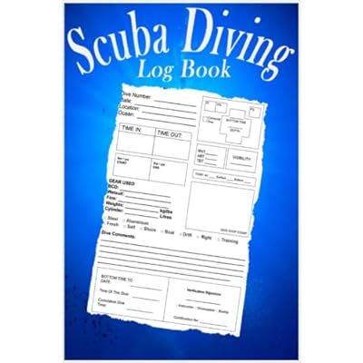 Scuba Diving Logbook for Beginner, Intermediate, and Experienced Divers -Track and document your dives for great memories