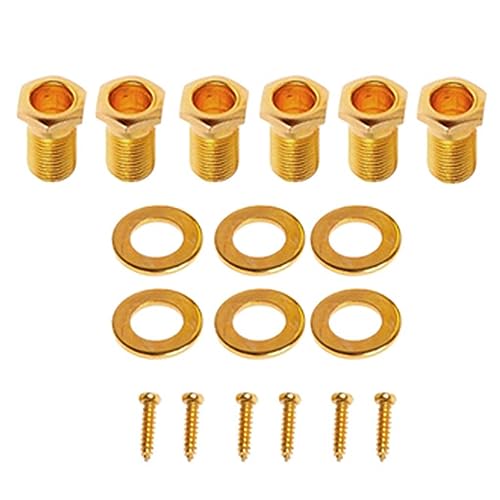 rockible Jeu eurs de Verrouillage de Cordes de Guitare Tuning Pegs Mécaniques 3R 3L, Doré - Les Beatles, Paul McCartney, John Lennon, RIngo Starr, George Harrison rockible Jeu eurs de Verrouillage de Cordes de Guitare Tuning Pegs Mécaniques 3R 3L, Doré – Image 8