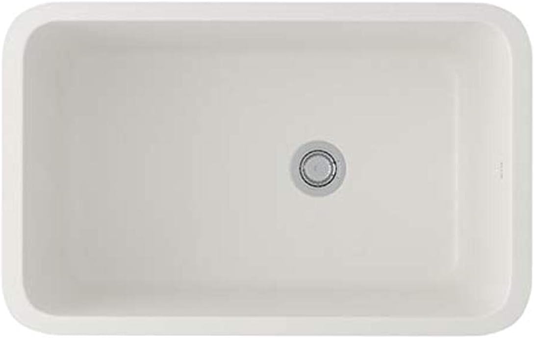 ROHL 6307-00 Allia Fireclay Single Bowl Undermount Kitchen Sink