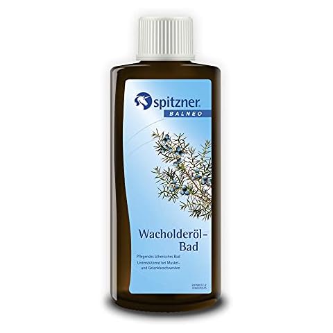 Aceite de enebro para baño terapéutico de Spitzner Cover
