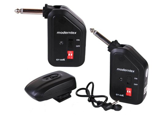 moderntex 4-Kanal Funkauslöser-Set für 2 Blitze, Sender und Empfänger/Trigger GY-04K Cover