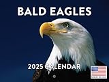 Bald Eagle Calendar 2025 Eagles Monthly Wall Calender | American Made In The USA