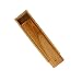 U.S. Art Supply Small 10 1/2 inch Wooden Brush Box