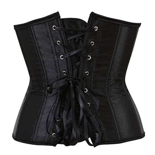Women Corset Bustier Tops Waist Training Cincher Vintage Underbust Corset Bodyshaper #TOP5