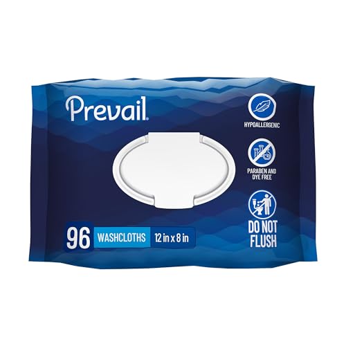 Prevail Duftende Waschlappen, große Wanne, 30,5 x 20,3 cm, 96 Stück (6 Stück)