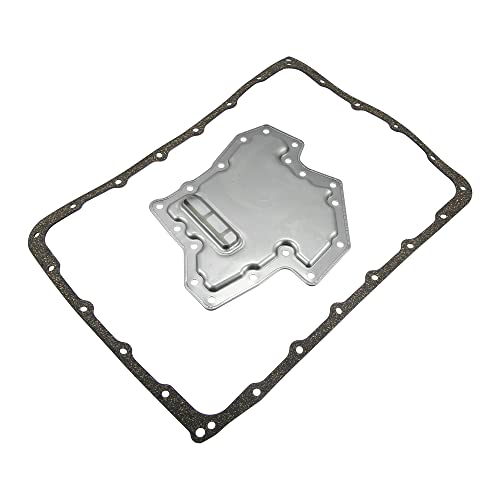 X AUTOHAUX 1 Set JR710E Transmission Filter Oil Pan Gasket Kit for Nissan 370Z 2015-2020 for Infiniti Q50 Q60 137710 103010 Transmission Valve Pan