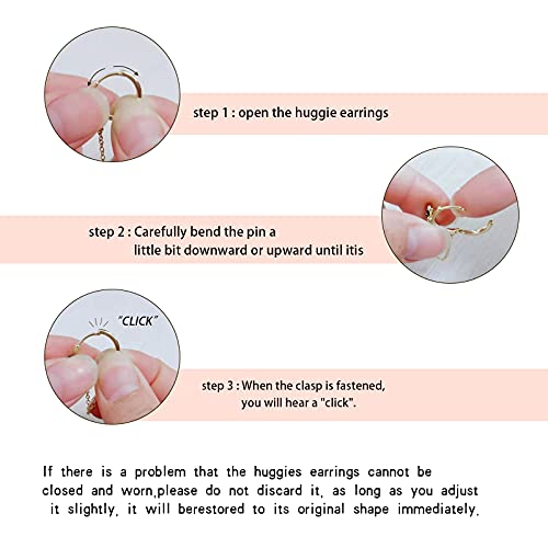 Jiangyue Dainty Fashion Tassel Chain Drop Dangle Chain Earrings For Women Girls With Cubic Zirconia 18K Gold Plated Simple Huggie Hoop Earrings #TOP5