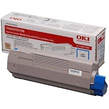 Oki 791654 C5650 Cyan Toner Cartridge Yield 2000 Pages
