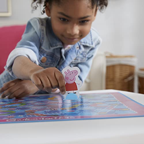 Hasbro Gaming Jogo de Tabuleiro Chutes and Ladders: Peppa Pig, para Crianças a Partir dos 3 Anos - F