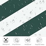 2.0m 2.5m 3.0m 3.6m 4m 5m Waterproof Replacement Awning Fabric Polyester Sun Shade Cover for Outdoor Patio Light Gray Canopy Canvas (200x150cm) - Image 2