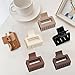 6 Pack Claw Clips Hair Clips for Women Girls Medium Rectangle 2 Inch Small Hair Clips for Thin or Medium Thick Hair
