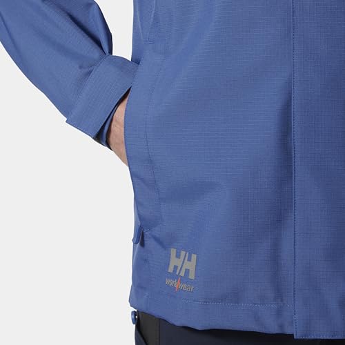 Image of Helly Hansen Men's Oxford Waterproof Shell Jacket Breathable Hooded Outdoor Workwear Coat