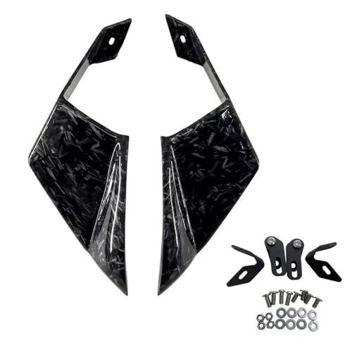 Ailerons en carbone forgé peint pour carénage ZX-10R de luxe