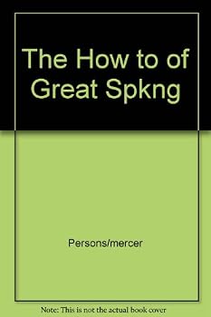 Hardcover The How to of Great Speaking Book