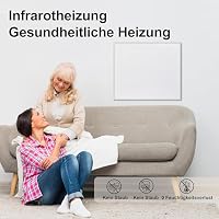 Infrarotheizung Wandmontage 350W, Geräuschlos und Energiesparend, 3–5 m² – Ansicht 2