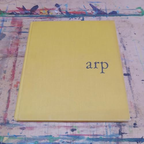 Arp. Ed., with an introd., by James Thrall Soby. With essays by Arp and others