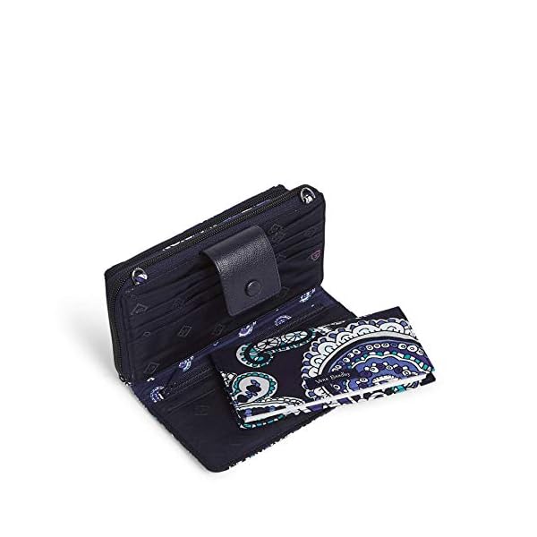 Vera Bradley Cotton Deluxe All Together Crossbody Purse with RFID