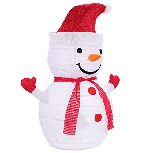 Zerodeko 2 Peças Enfeite De Natal Iluminado Enfeite De Papai Noel Decoração Natalina Caseira Brinque