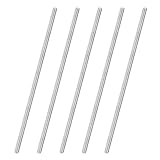 M METERXITY 5erPcs Vollgewindestange M8x300mm 304 Edelstahl Rechtsgewinde Stangenbolzen Für Möbel Ankerbolzen/Klemmen/U-Bolzen Metrische Gewindeschraube