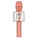 LET'S Toyz Cadeau Fille 5-14 Ans, Karaoke Micro sans Fil Jouet Enfant 4 5 6 7 8 9 10 11 12 Ans Fille Karaoke Enfants Fille Cadeau pour Fille 3-12 Ans Micro Karaoke sans Fil Bluetooth