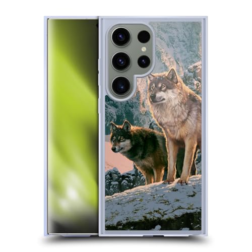 Coque Loup Galaxy S24 Ultra Évite les Rayures Protection Militaire MagSafe Gel